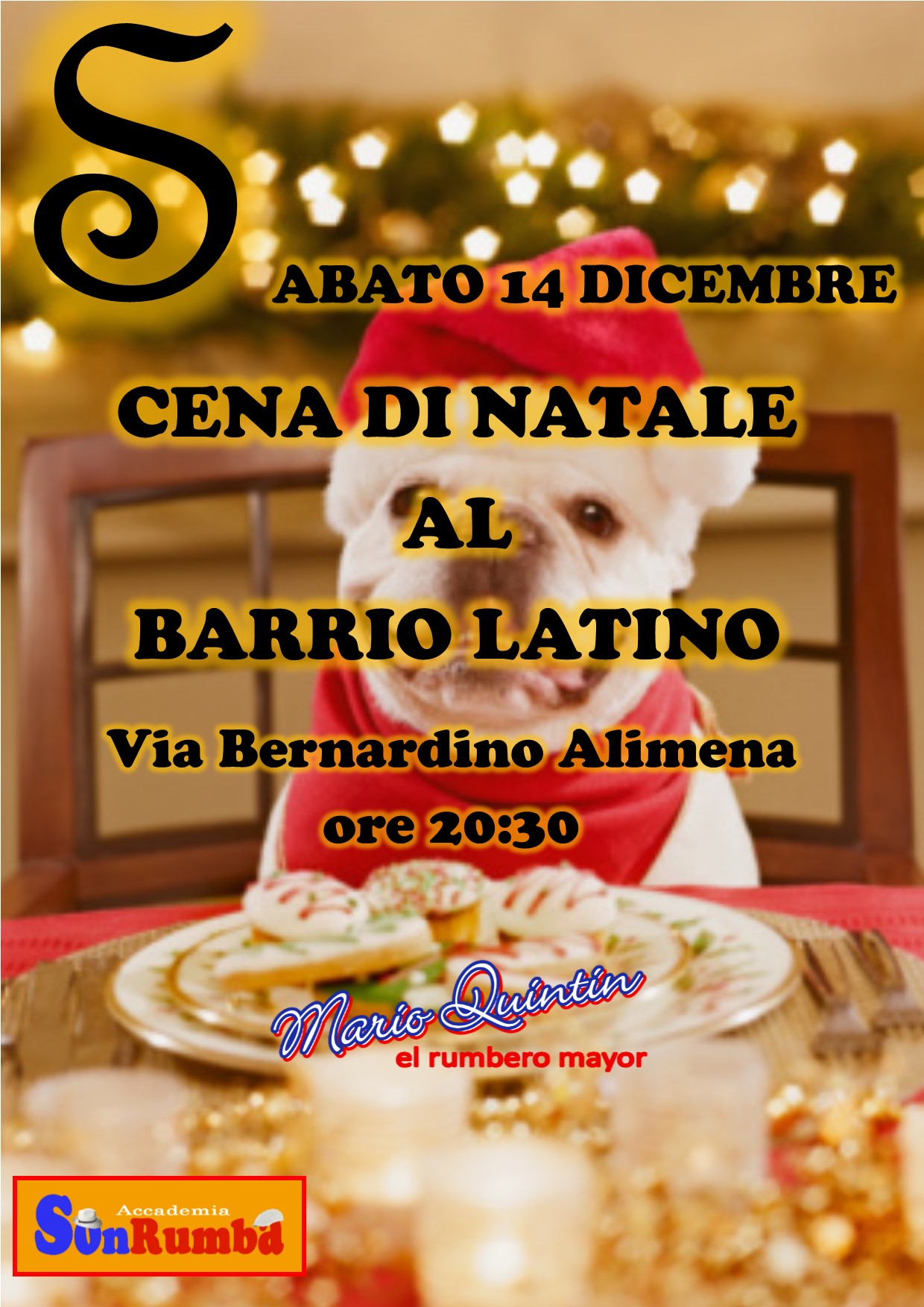 Cena di natale 2019 barrio latino